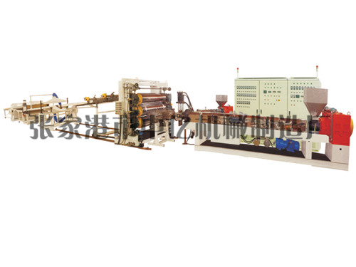 PE、PP、PS、ABS 塑料片、板材生產線